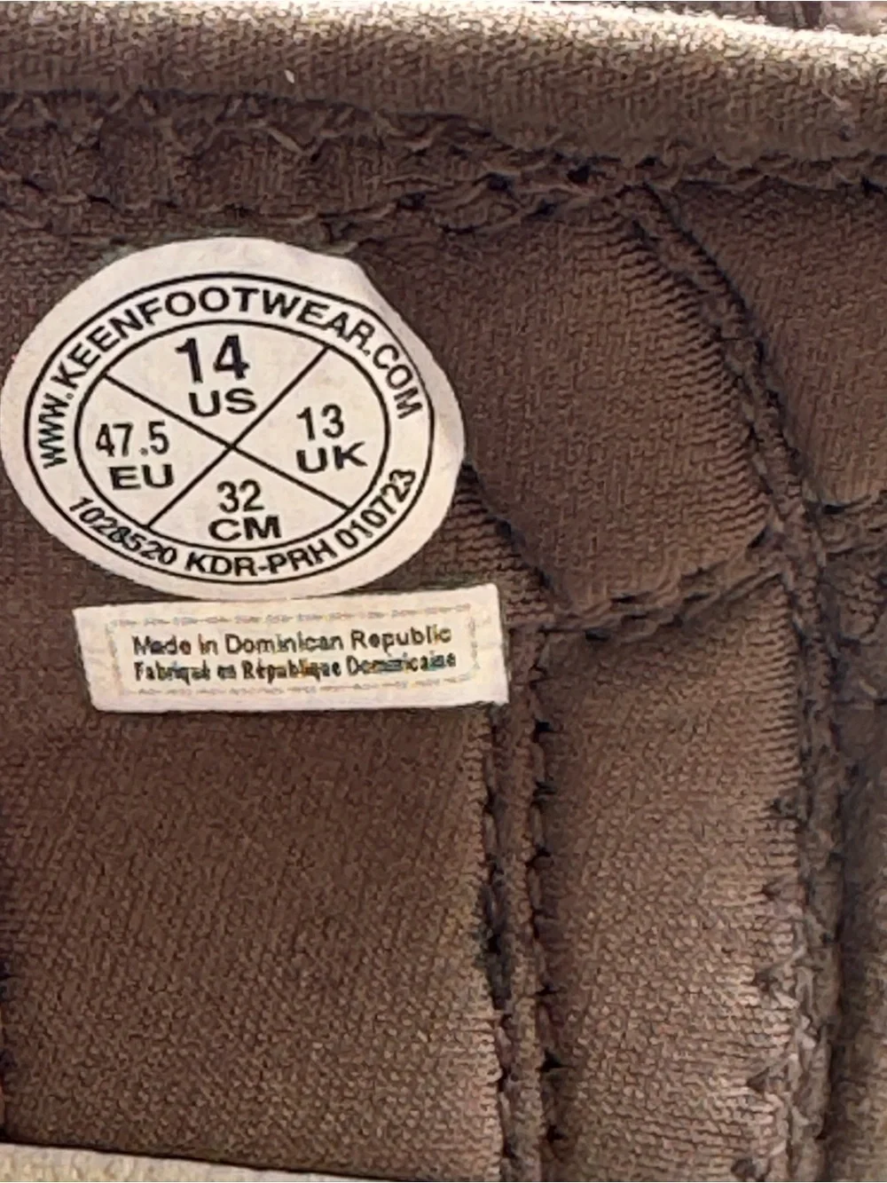 KEEN Newport H2 Men's 14 Brown Plaid Waterproof Sandals NWOT